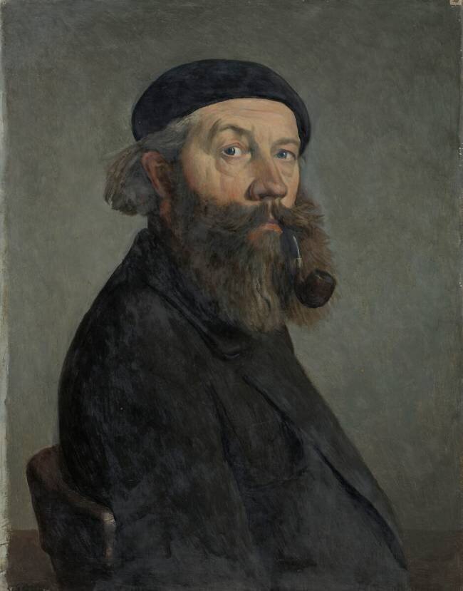 Portrait of the artist Gustave Pierre