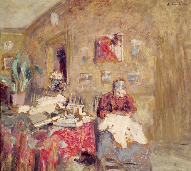 Portrait of the Artist's Mother Edouard Vuillard