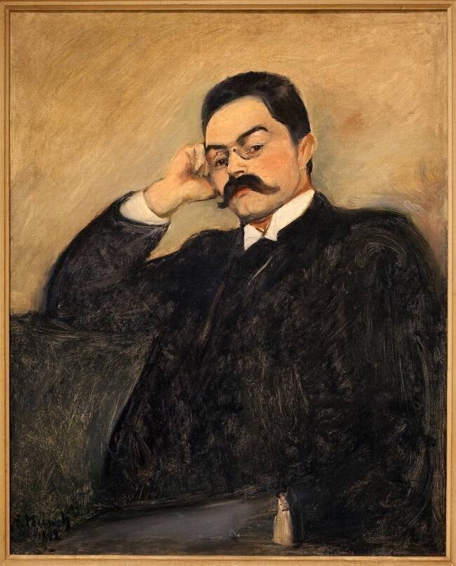 Portrait of Thor Lutken Edvard Munch