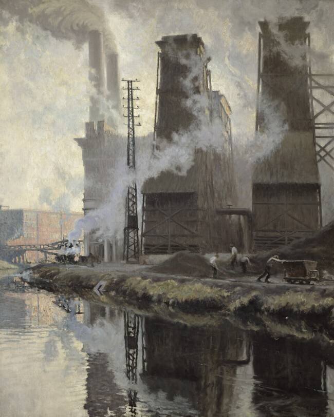 Power Station at Croix-Wasquehal Hippolyte Lety