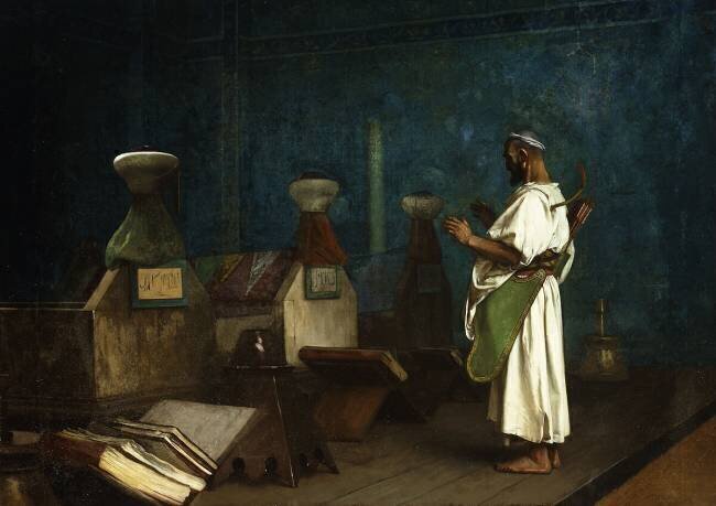 Prayer at the Sultan's Tomb Jean-Léon Gérôme