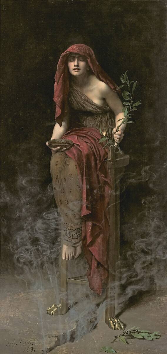 Priestess of Delphi John Collier