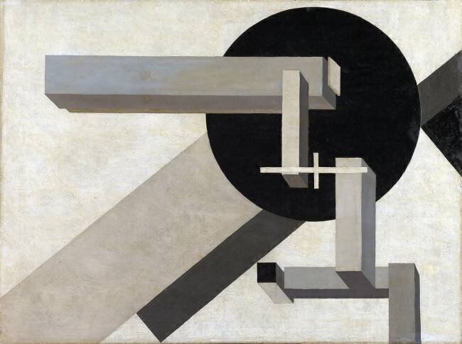 Proun 1 D Eliezer Lissitzky