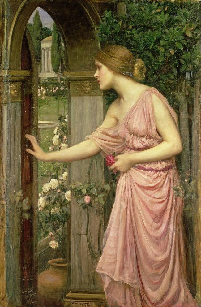 Psyche entering Cupid's Garden John William Waterhouse