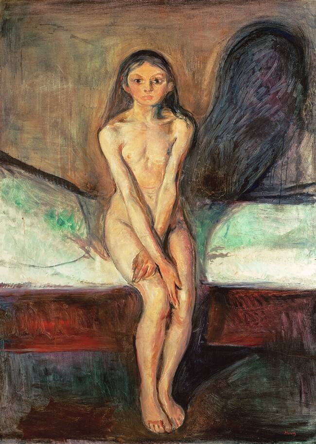 Puberty Edvard Munch