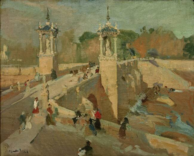 Puente del Real in Valencia Joaquin Sorolla y Bastida