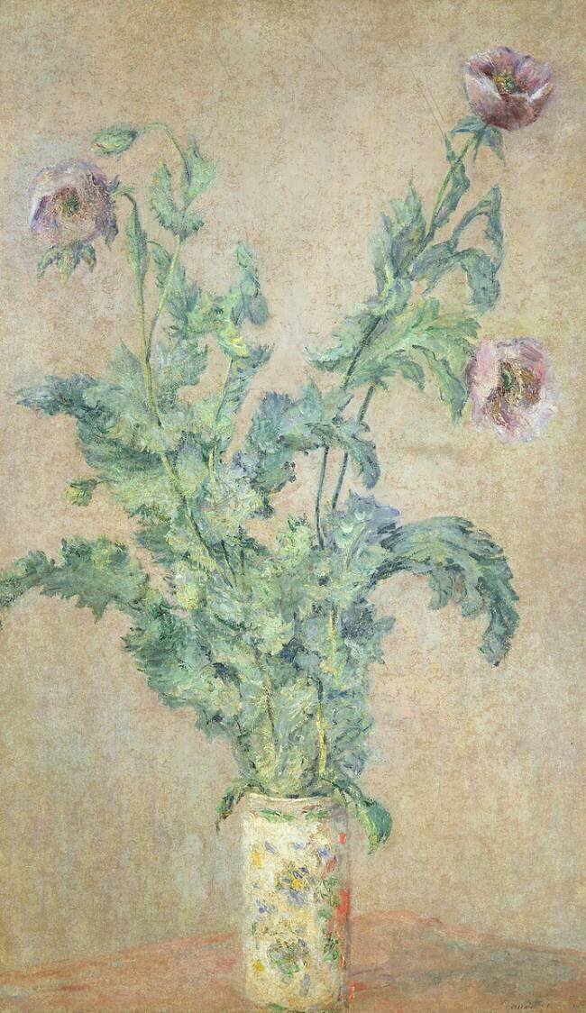 Purple Poppies Claude Monet