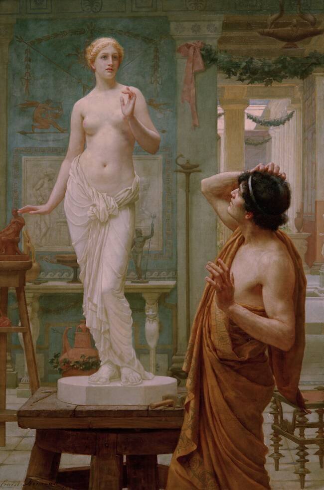 Pygmalion and Galatea Ernest Normand