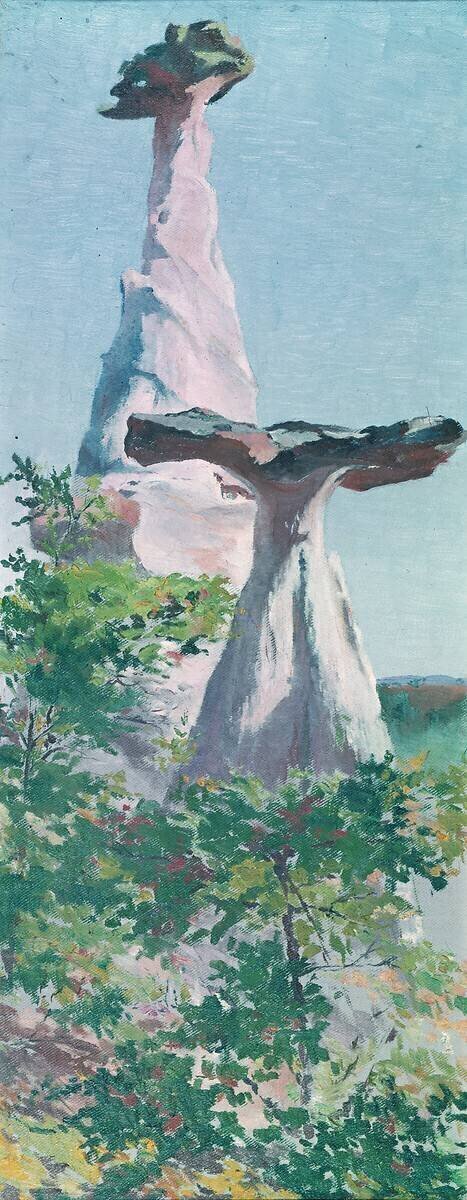 Pyramids on Colorado Louis Soutter