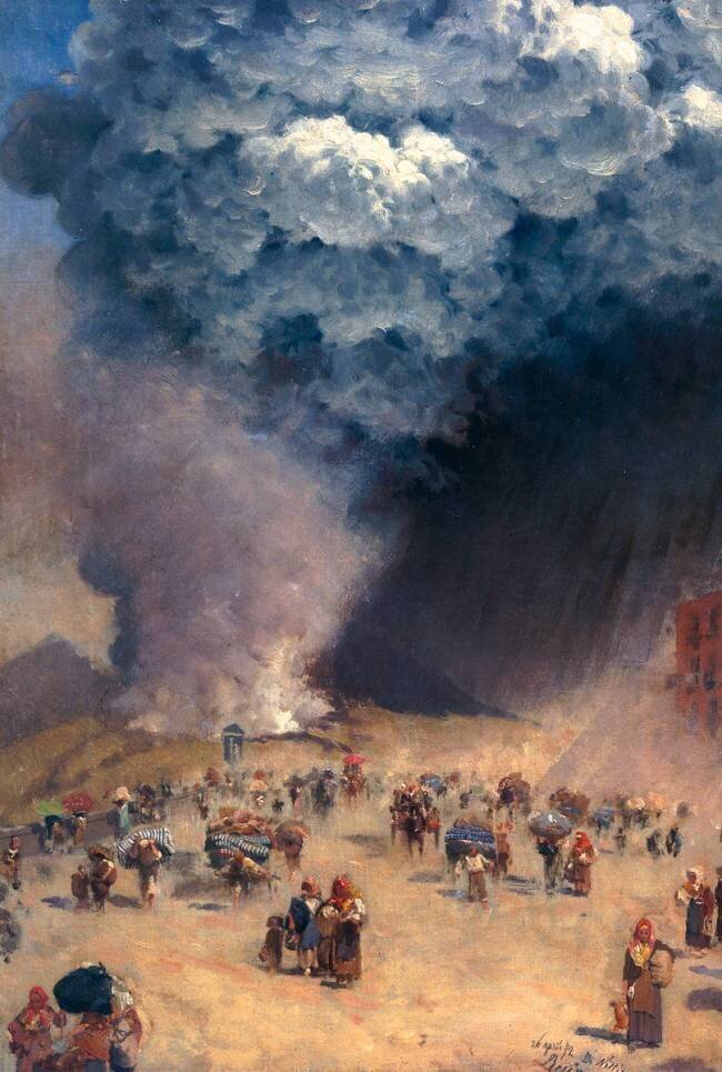 Rain of Ashes Giuseppe de Nittis