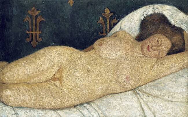 Reclining Female Nude Paula Modersohn-Becker