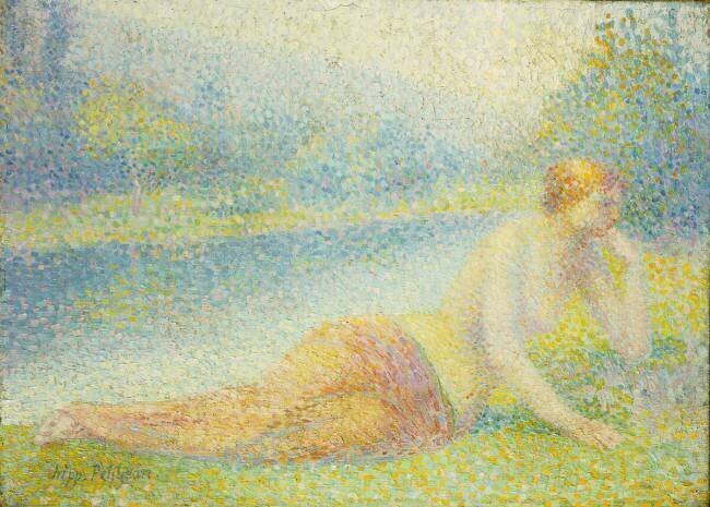 Reclining Nude Hippolyte Petitjean