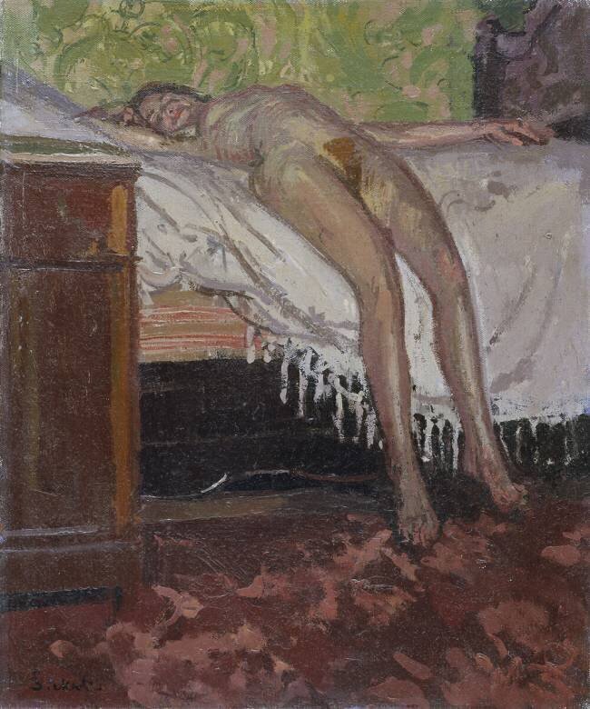 Reclining Nude Walter Richard Sickert