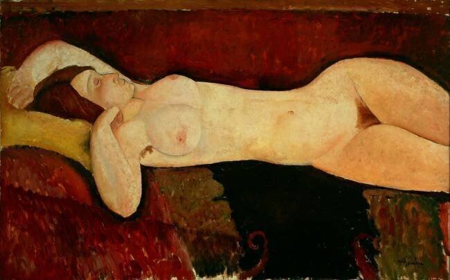 Reclining Nude  Amedeo Modigliani