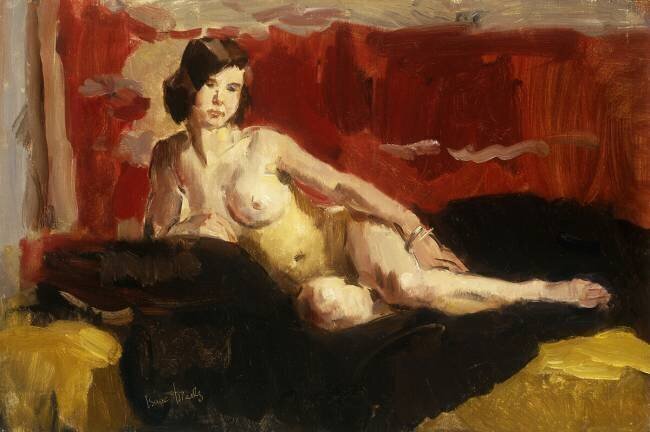 Reclining Nude  Isaac Israels