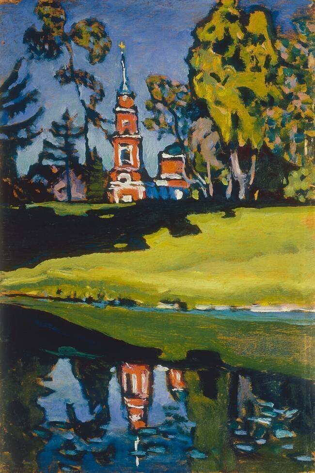 Red Church Wassily Kandinsky