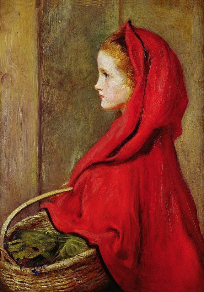 Red Riding Hood John Everett Millais