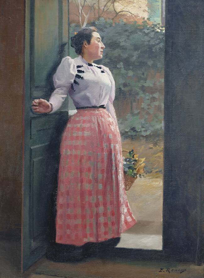 Return from the Market Jules Ernest Renoux