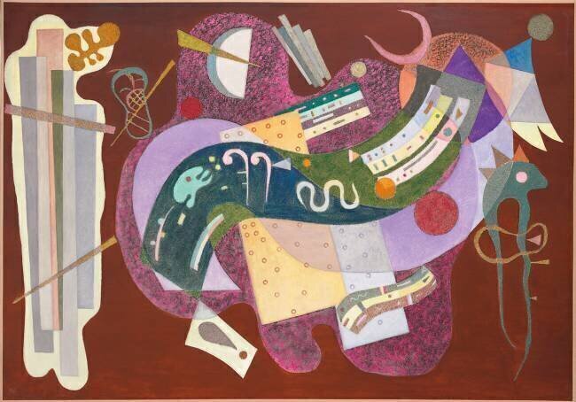 Rigid and curved Wassily Kandinsky
