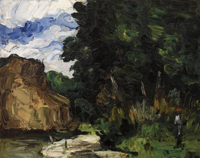 River Bend Paul Cézanne