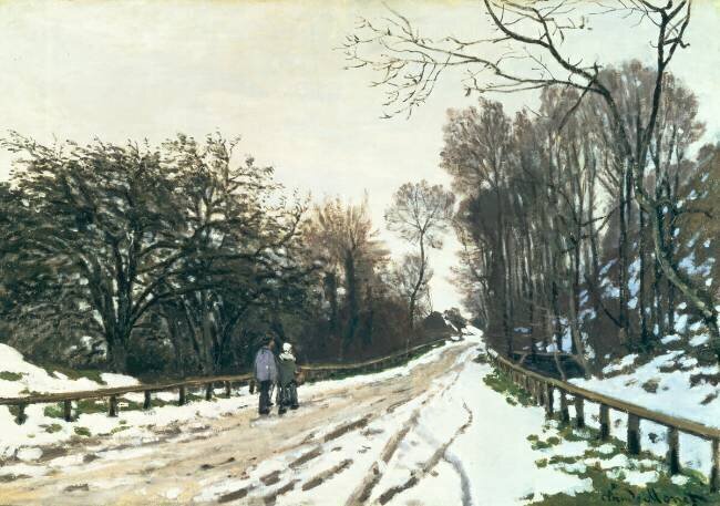 Road Toward the Farm Claude Monet