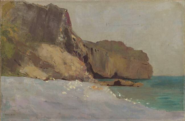 Rochers de Vallières, prés de Royan Odilon Redon