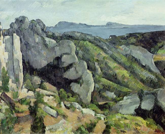 Rocks at L'Estaque Paul Cézanne