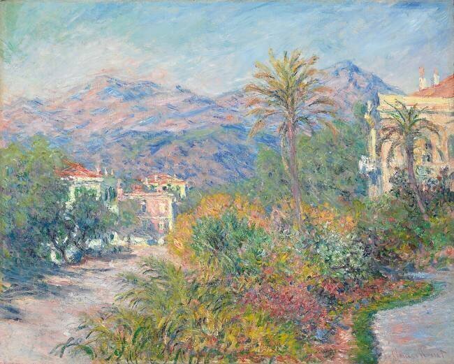 Roman Road at Bordighera Claude Monet