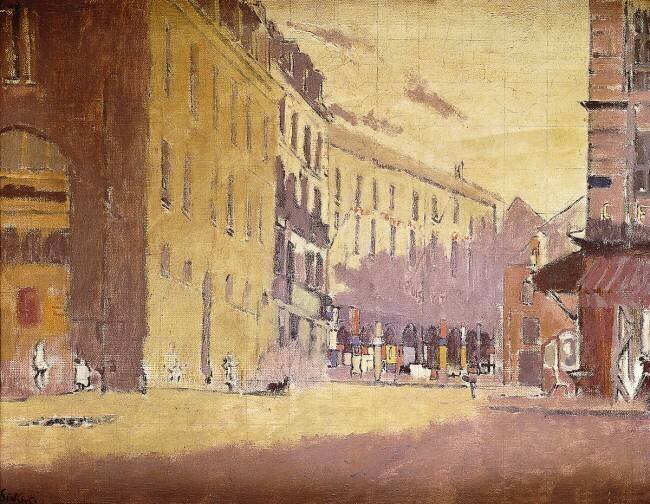 Rue a Dieppe Walter Richard Sickert