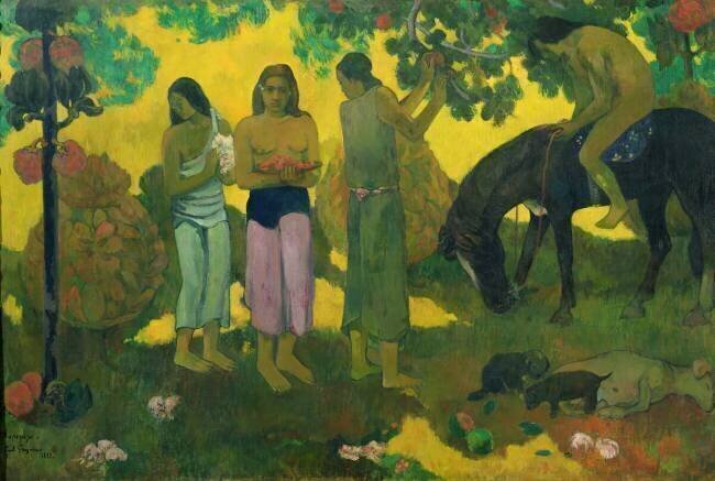 Rupe Rupe (Fruit Gathering) Paul Gauguin