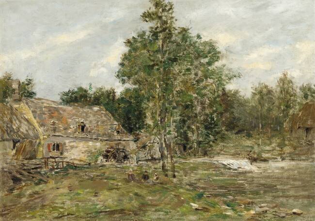 Saint-Cenery Eugène Boudin