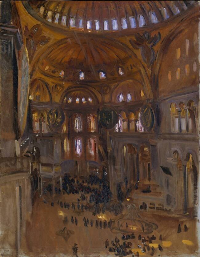 Santa-Sophia John Singer Sargent