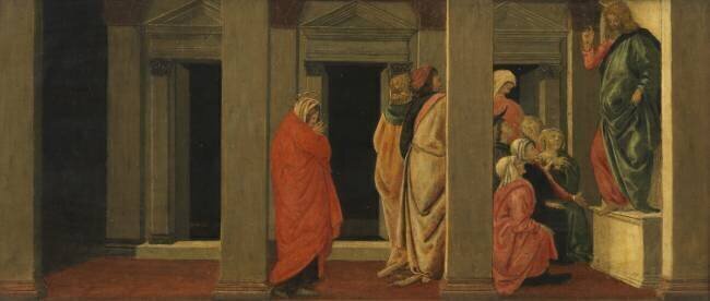 Scenes from the life of Mary Magdalene Sandro Botticelli