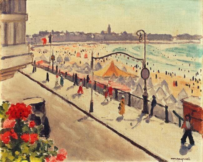 Seafront, the Sands of Olonne Albert Marquet