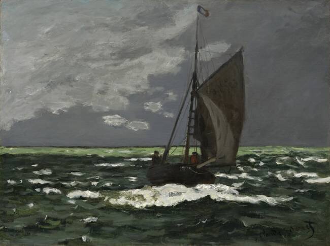 Seascape Claude Monet
