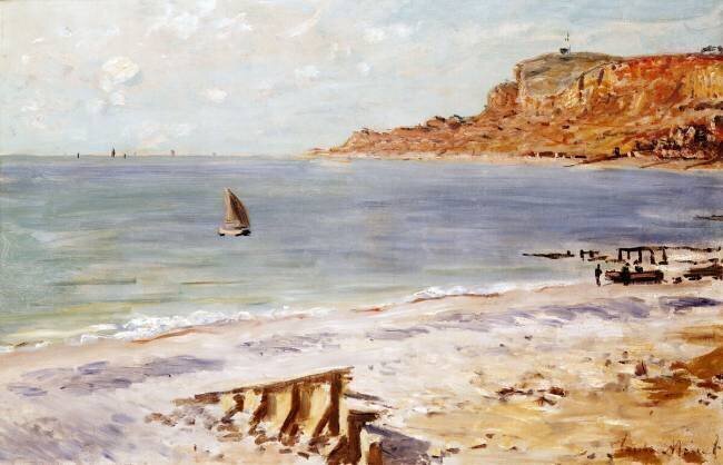 Seascape at Sainte-Adresse Claude Monet