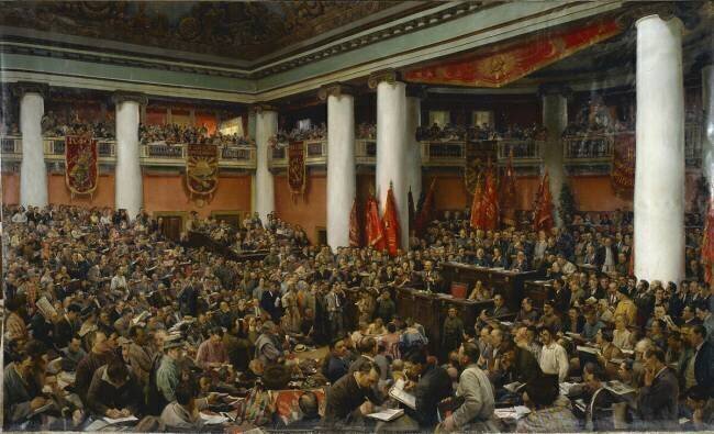 Second Congress of the Comintern Isaak Israilevich Brodsky