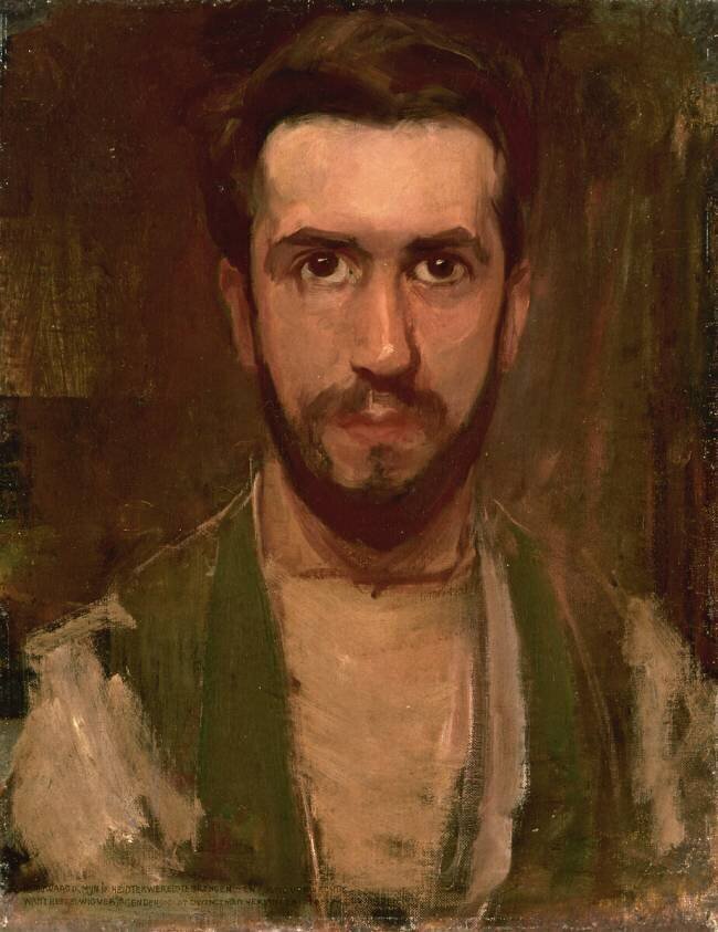 Self portrait Piet Mondrian