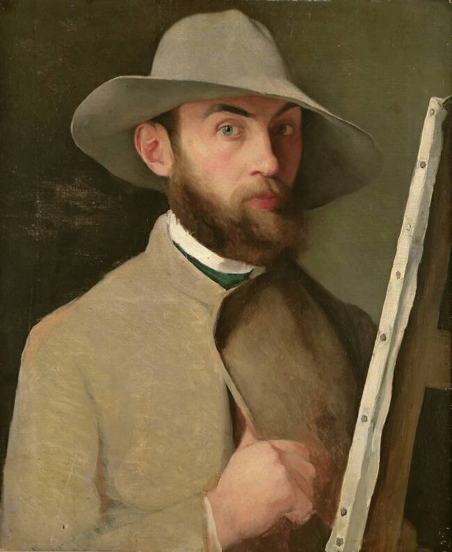 Self Portrait Charles Maurin