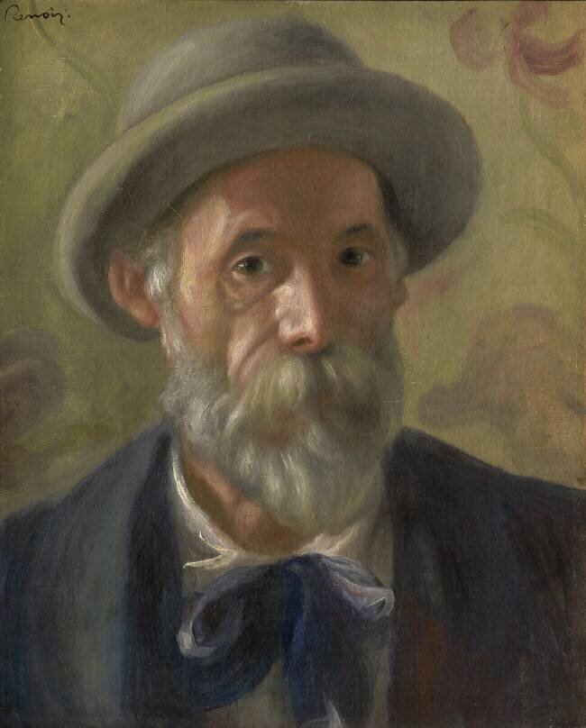 Self Portrait Auguste Renoir