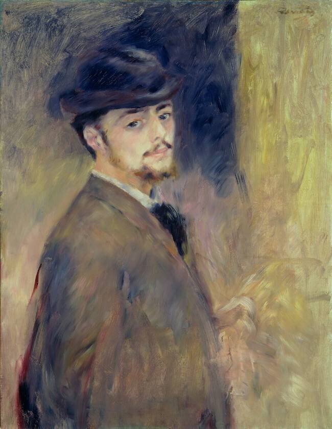 Self Portrait Auguste Renoir