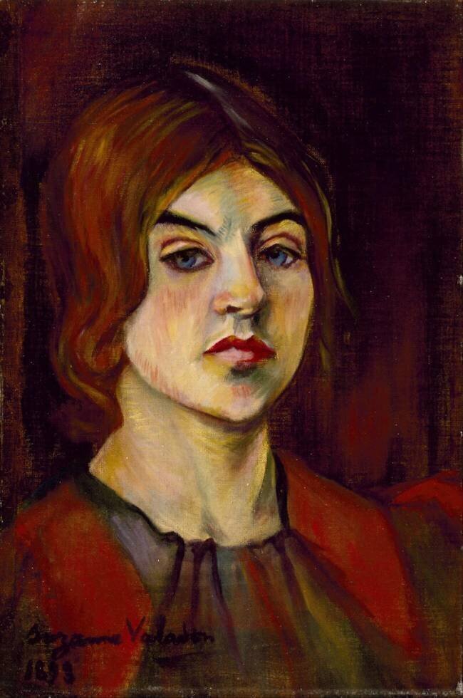 Self-portrait Suzanne Valadon