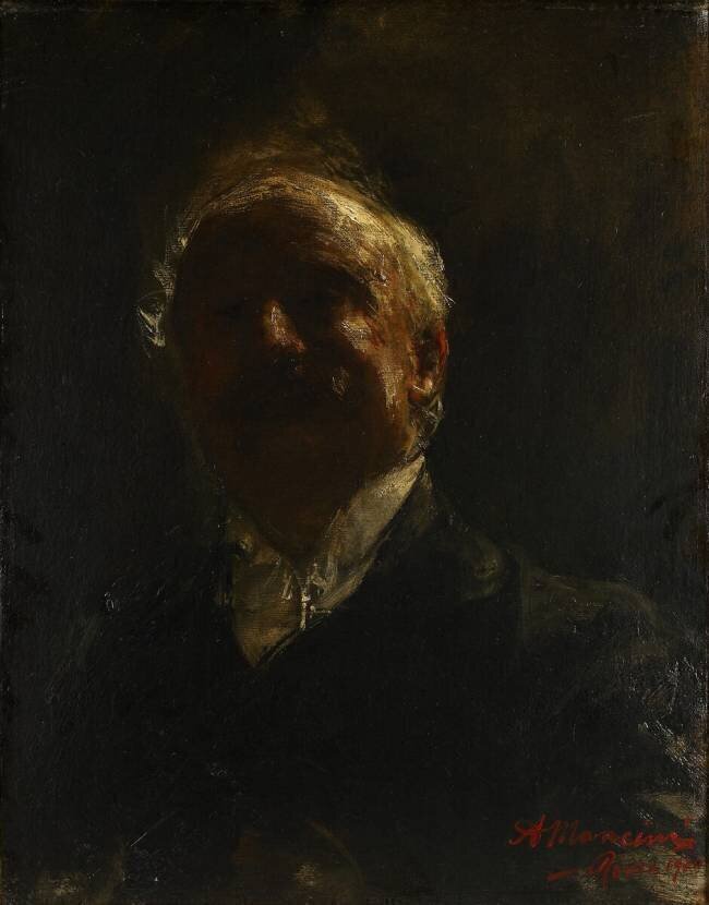 Self-Portrait Antonio Mancini
