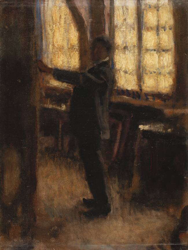 Self-portrait at the Workshop Roderic O'Conor