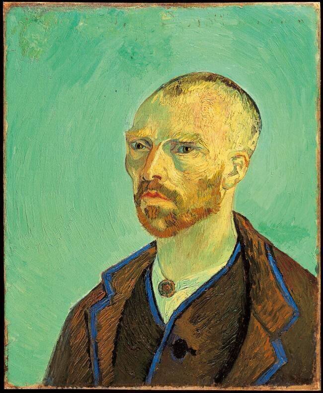 Self-portrait dedicated to Gauguin Vincent van Gogh