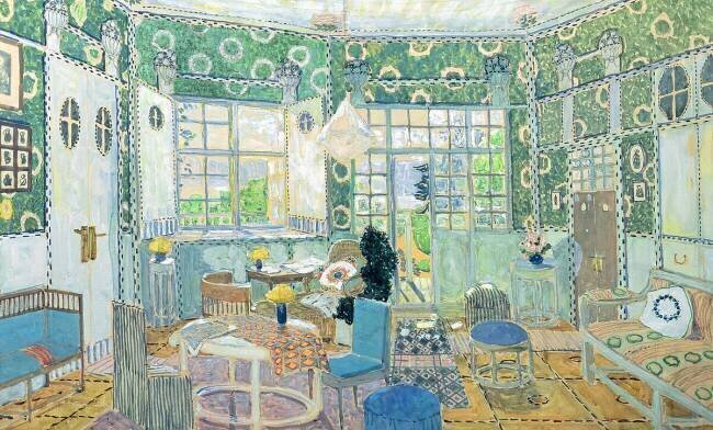 Set design for Ibsen's stage play 'Little Eyolf' Alexandre Golovine