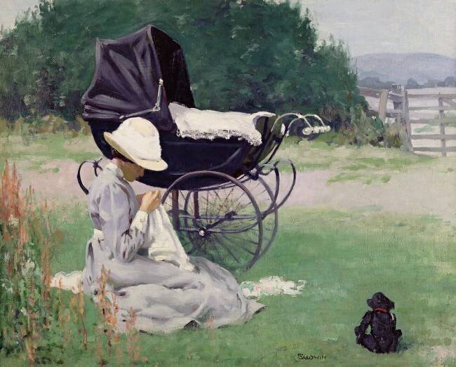 Sewing in the Sun Brake Baldwin