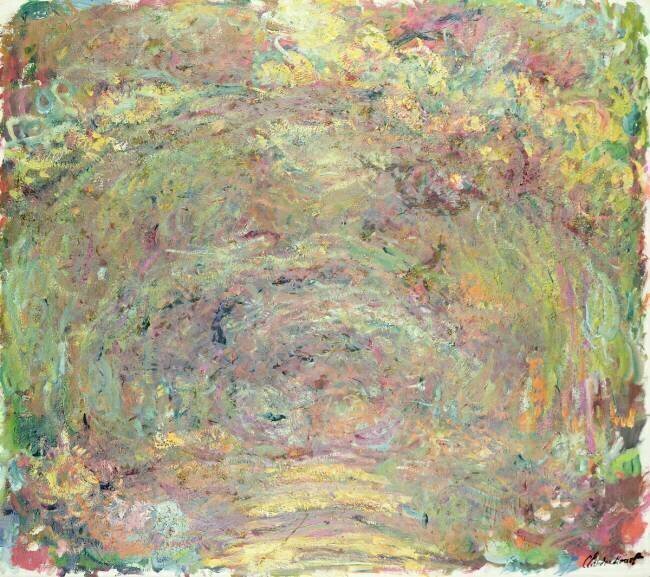 Shaded Path Claude Monet