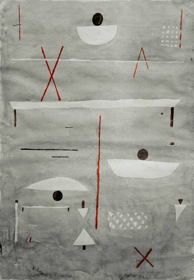 Signs on the field Paul Klee