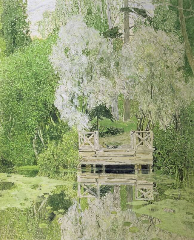 Silver White Willow Alexandre Golovine